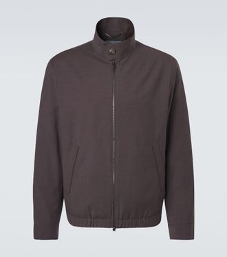 Canali Impeccabile wool blouson jacket