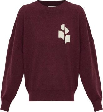 Isabel Marant Truien & Vesten, Dames, Rood, S, Katoen, Marisans Sweater