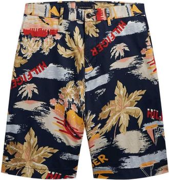 Tommy Hilfiger Heren, Korte broeken, Veelkleurig, Maat: W33 Poliester