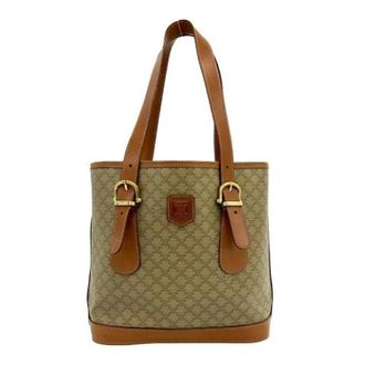 Celine unisex, Pre-owned, Beige, Maat: ONE Size Leer