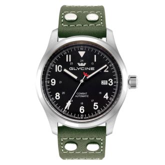 Glycine Combat Field Automatic Black Dial Mens Watch GL0570