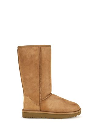 UGG Womens Boots Classic Tall Ii Chestnut Upper: Mutton