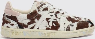 Premiata Sneakers Bonnie in cavallino e pelle con stampa animalier