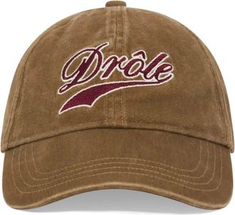 Dr&ocirc;le de Monsieur Cappellino Ricamato Dr&ocirc;le - - Accessories - Uomo - Verde - ONE SIZE