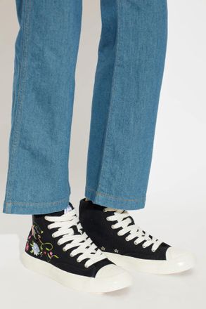 Kenzo Hoshi High Sports Shoes, Womens, Black