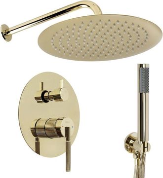 Rea Rea - Conjunto De Ducha Js-622711g Argon Gold