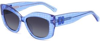 Kate Spade New York Frida/G/S Asian Fit PJP/9O Womens Sunglasses Blue Size 54