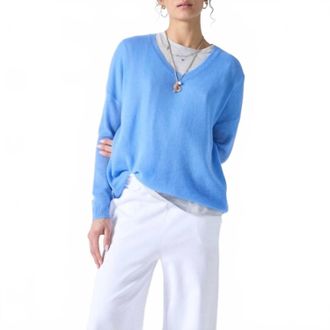 Absolut Cashmere Angelica Sweater In Neon Aqua