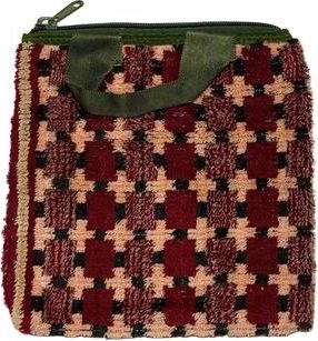 Puebco Truck Seat Fabric Tote in Maroon X Tan at Nordstrom