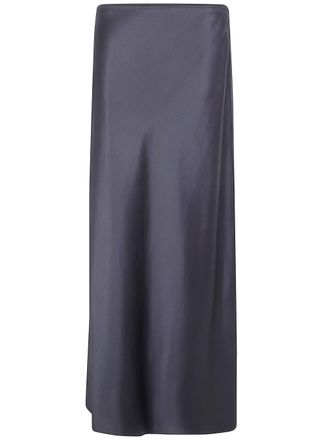 Joseph Isaak Long Skirt Silk Satin