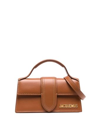 Jacquemus Borsa tote mini con logo - Marrone