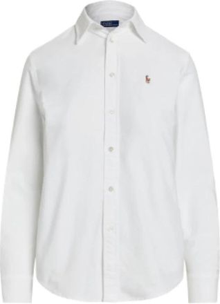 Ralph Lauren Shirts - Dames - Overhemden - Wit - S - Katoen - Overhemden