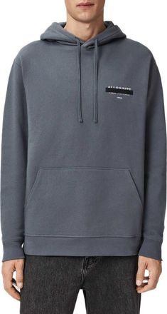 AllSaints Redact Hoodie in Parma Blue at Nordstrom, Size Xx-Large