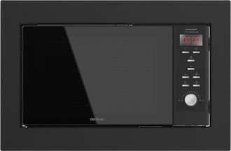Cecotec Cecotec - 01387 Microondas Integrado Microondas Con Grill 23 L 900 W Negro