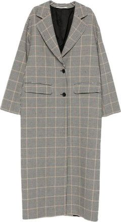 Tagliatore Carine Coat - Dames - Mantel - Veelkleurig - M - Wol - Jassen