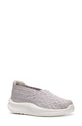 Clarks Solevana Weave Slip-On Sneaker in Pale Grey at Nordstrom Rack, Size 5.5