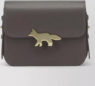 Maison Kitsun&eacute; leather crossbody bag