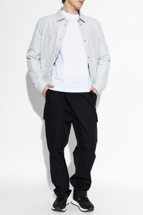 Moncler Cargo Trousers, Mens, Black