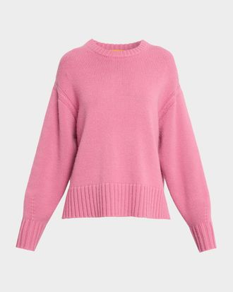 Guest In Residence Cozy Cashmere Crewneck Sweater