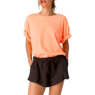 Free People FP Movement Tackle Cotton T-Shirt in Burning Up at Nordstrom, Size X-Small