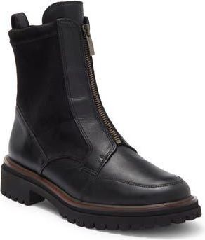 Paul Green Sheridan Lug Zip Bootie in Blk Cmbo at Nordstrom Rack, Size 11Us / 8.5Uk