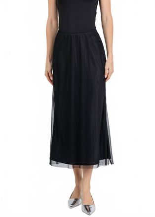 Margittes Melinda Tulle Skirt In Black