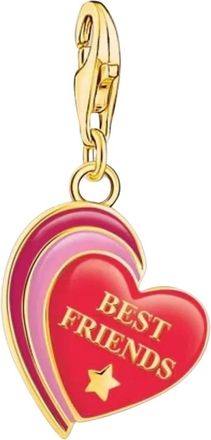 Thomas Sabo As We Kiss Hart Bedel - Dames - Sieraden - Rood - ONE Size - Accessoires