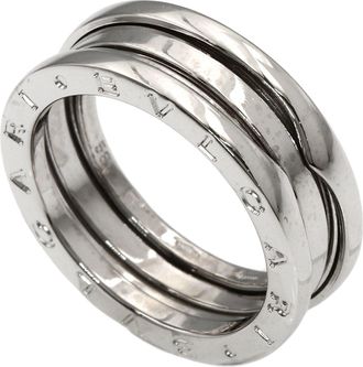 Bulgari B.Zero1 White Gold (18K) Band Ring (Pre-Owned)