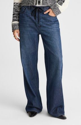 Madewell Airy Denim Low Slung Baggy Jeans in Allenham Wash at Nordstrom, Size 25