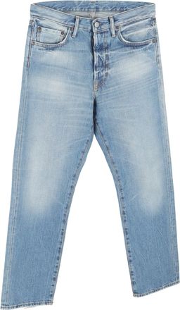Acne Studios 1996 Washed Regular-Fit Jeans in Blue Cotton