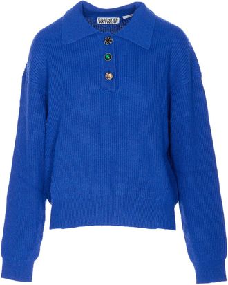 Essentiel Imetal Jewel Button Polo