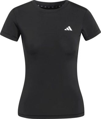 adidas Primelift Essentials Workout Contour Tee Funktionsshirt f&uuml;r Damen | schwarz