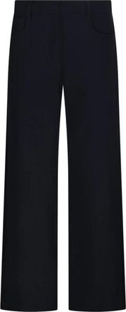 Max Mara Gela Pant - Dames - Wijde Broeken - Blauw - M - Broeken