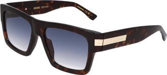 Dsquared2 Vierkante Zonnebril - unisex - Zonnebrillen - Bruin - 55 MM - Accessoires