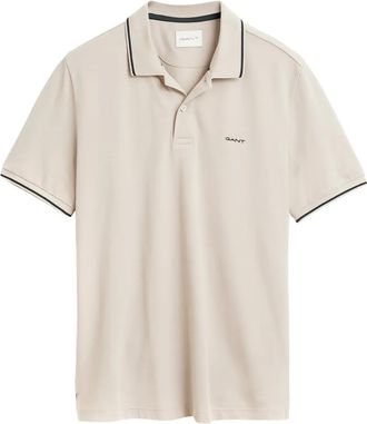 GANT Polo con profili a contrasto - Toni neutri