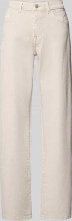 Noisy May Straight Fit Jeans im 5-Pocket-Design Modell Olanda in Offwhite, Gr&ouml;&szlig;e 25/30