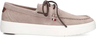 Tommy Hilfiger Schoenen, Heren, Beige, 45 EU, Su&egrave;de, Moderne Lichtgewicht Veterschoenen