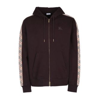 Burberry Heren, Sweatshirts & Hoodies, Bruin, Maat: XL Katoen