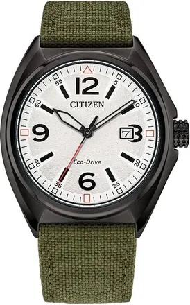 Citizen Eco-Drive White Dial Mens Watch AW1575-16A
