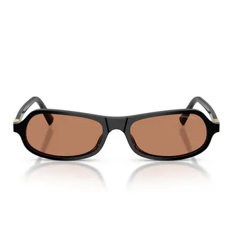 Miu Miu Sunglasses Mub10 Su 16 K90 Q Black/Brown Women