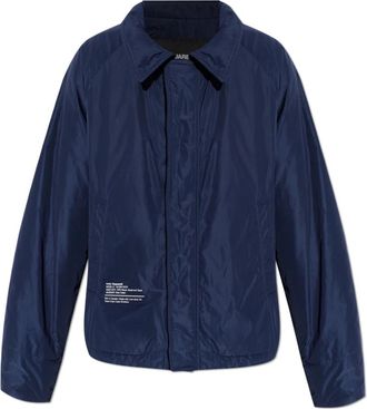 Dsquared2 Ge&iuml;soleerde Jas Met Logo - Dames - Zomerjassen - Blauw - L - Leer - Jassen