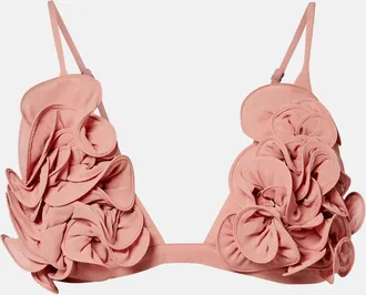 Adriana Degreas Ruffled bra top