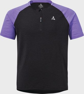 Sch&ouml;ffel Radtrikot SCH&Ouml;FFEL CIRC Shirt Style Wetluga MNS, Herren, Gr. 50, schwarz (9990, schwarz), Oberstoff: 100% Polyester, Trikots Radtrikot