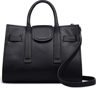 Radley London St. Pancras Lane Small Leather Tote Bag in Black at Nordstrom Rack