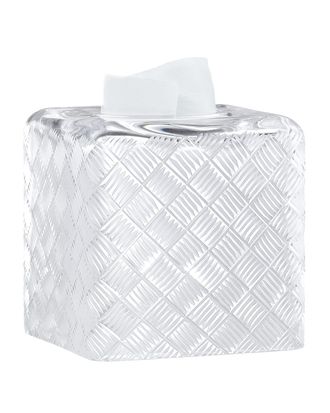 Labrazel Basket Weave Tissue Box Cover