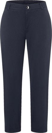 M.A.C Donkerblauwe Cropped Jeans - Dames - Chinos - Blauw - M - Broeken