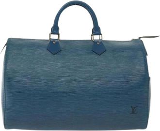 Louis Vuitton Pre-owned Handbags, female, Blue, Size: ONE SIZE Pre-owned Vintage Handbag