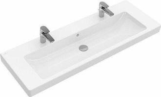 Villeroy & Boch Villeroy&boch - Lavabo Armario Metro 1300x470mm, Con Rebosadero