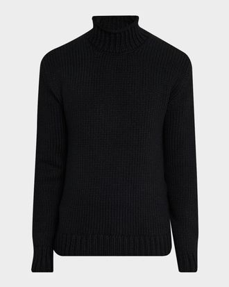 Dolce & Gabbana Men & apos;s Wool and Cashmere Slim Crewneck Sweater
