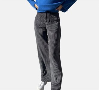 Raffaello Rossi Soft Corduroy Pants In New Taupe